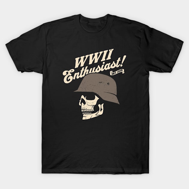 World War 2 Enthusiast T-Shirt by Distant War